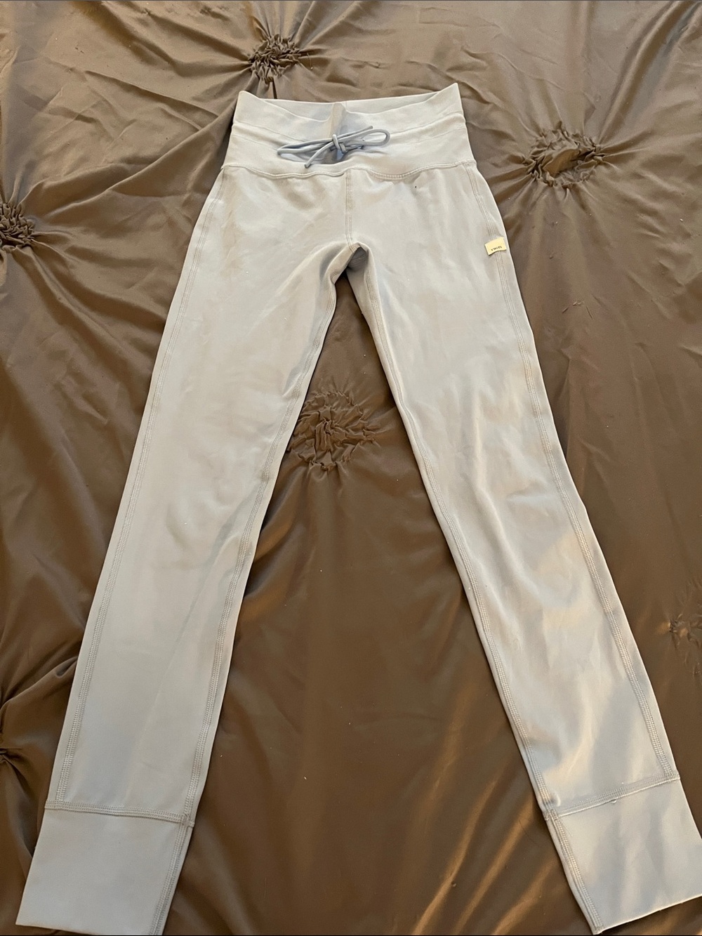 Vuori Light Blue Lounge Leggings with Drawstring Waist